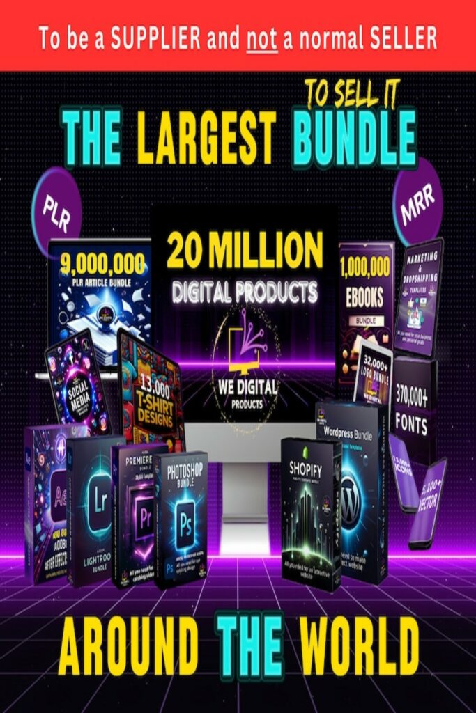 20 Million Digital Products to Sell | Master Resell Rights Products ...