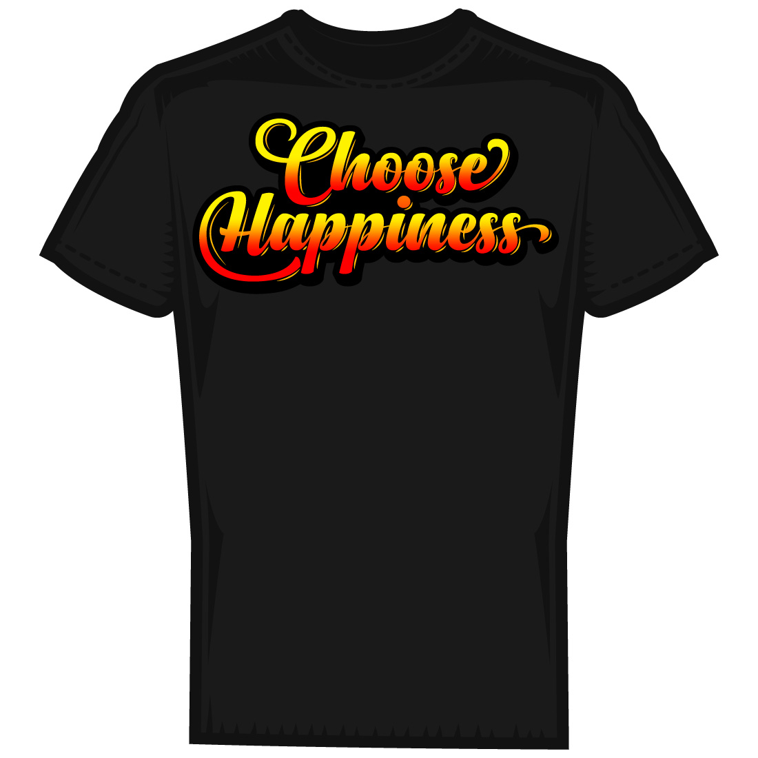 Motivational Typography T-shirt Design Vector cover image.