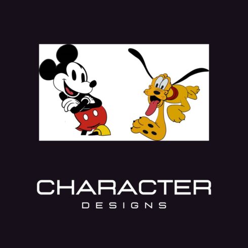 Disney Character Designs cover image.