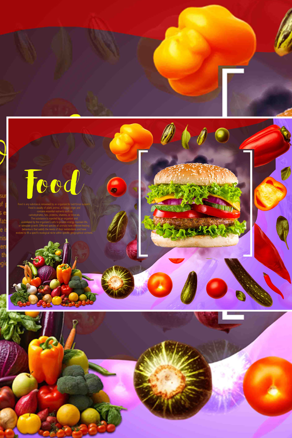 barger food template pinterest preview image.