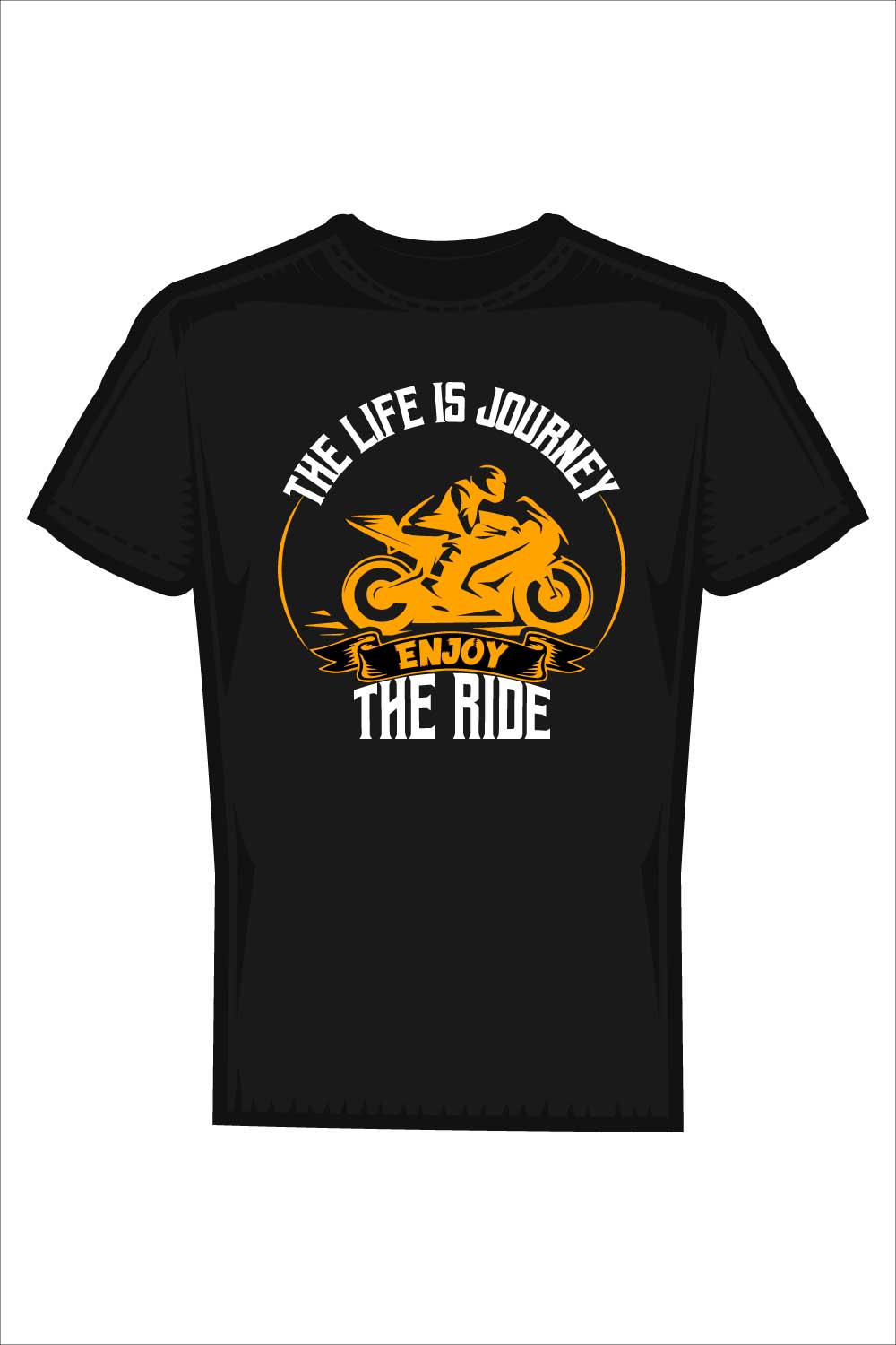 Bike ride quotes t-shirt design pinterest preview image.