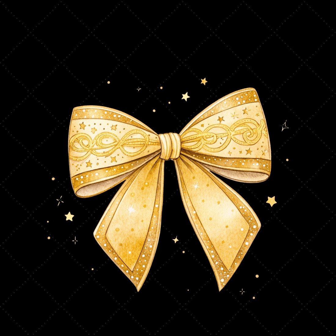 Vintage Gold Glitter Coquette Bow Clipart, vintage gold bow, glitter coquette bow, timeless bow design, gold glitter clipart, digital bow design, elegant vintage bow, glitter bow art, vintage glitter design, coquette bow art, gold sublimation design preview image.