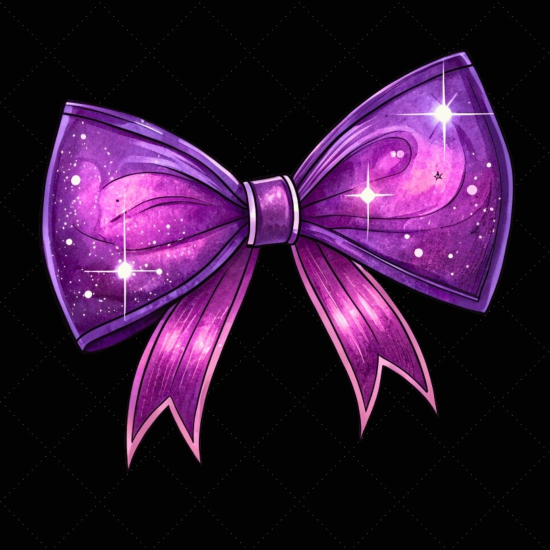 Neon Purple Glow Coquette Bow Clipart, neon purple bow, glowing coquette bow, vibrant bow design, purple glow clipart, digital bow design, neon glow design, glowing bow art, vibrant neon purple, coquette bow art, purple sublimation desig preview image.