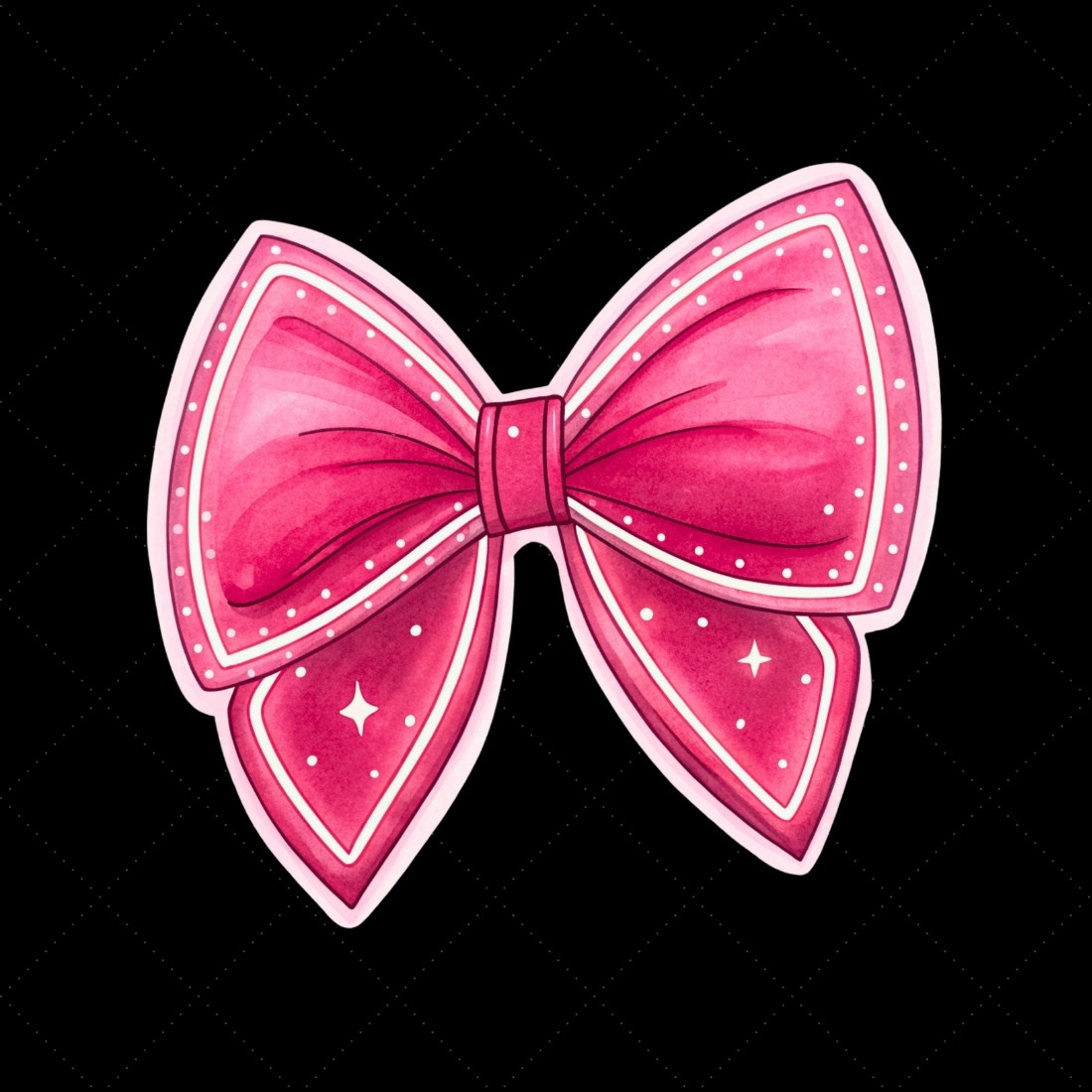 Neon Pink Glow Coquette Bow Clipart, neon pink bow, glowing coquette bow, vibrant bow design, pink glow clipart, digital bow design, neon glow design, glowing bow art, vibrant neon pink, coquette bow art, pink sublimation design preview image.