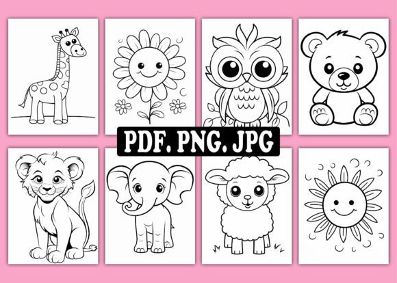 290 bold and easy coloring pages kdp graphics 104200340 3 580x414 879