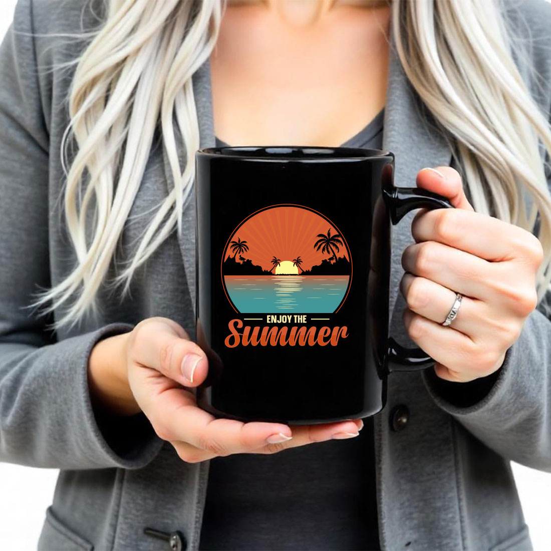 Summer Vibes t shirt design – Creative Design Bundle preview image.