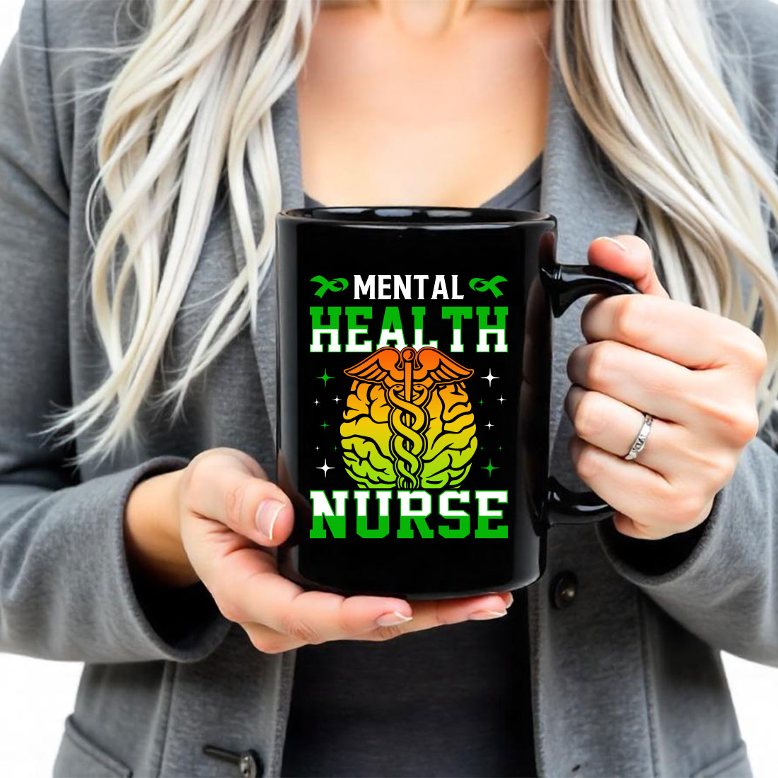 Mental Health Awareness t shirt design – Inspirational Design Bundle preview image.