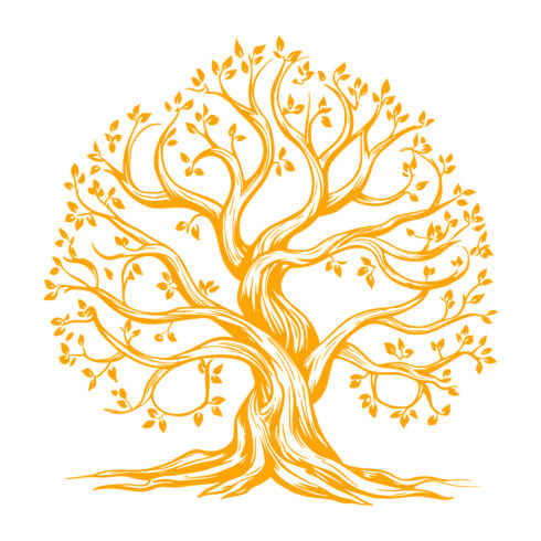 Ornate Tree of Life Vector Illustration – Vintage Engraving Style cover image.