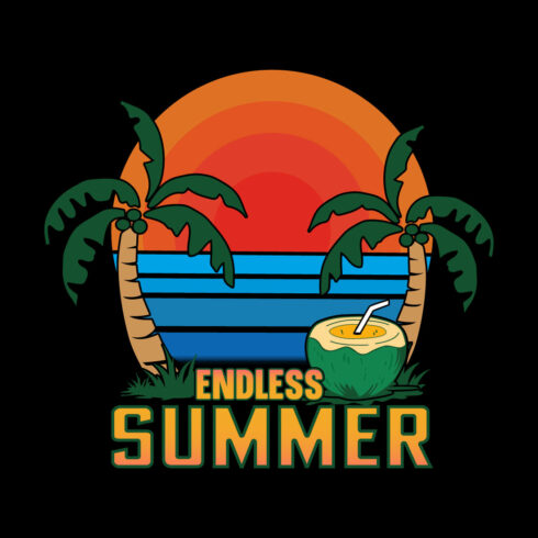 Summer Vibes t shirt design – Creative Design Bundle cover image.