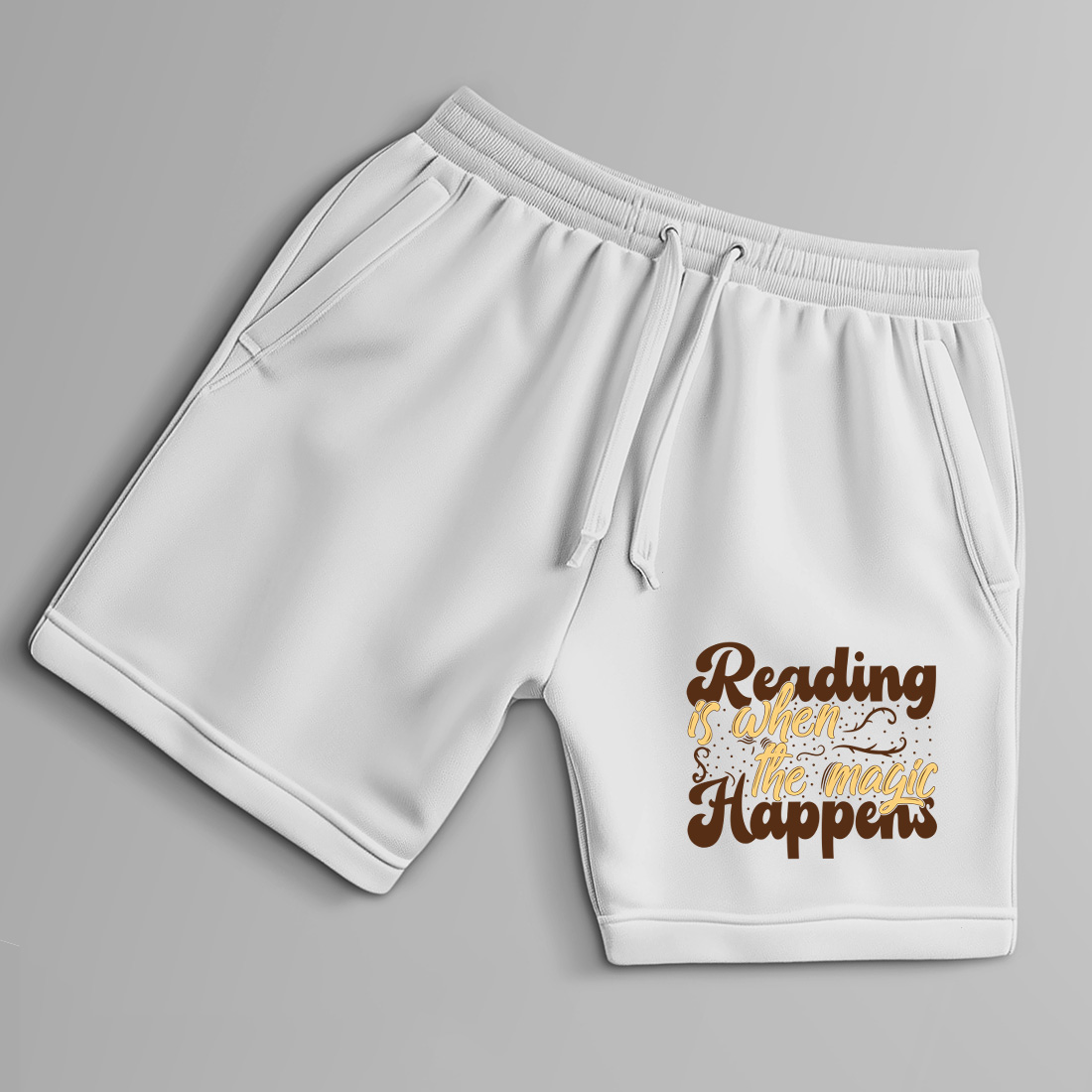 beautiful book lover quote for t shirts mugs posters and tote bags. reading t shirt design. 9 with shorts mock up 18