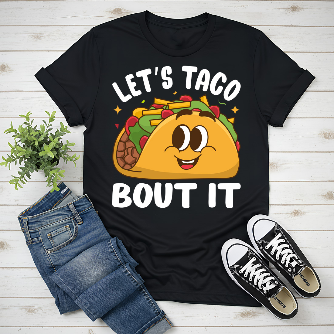 cinco de mayo taco t shirt black 386