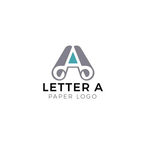 Creative Letter P paper logo design cover image.