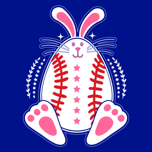 Baseball Bunny Icon – Cute Sports-Themed Easter Design cover image.