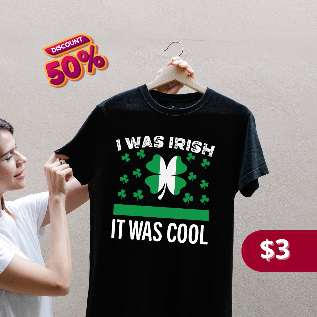 Funny-St-Patrick's-Day-T-Shirt-Design preview image.