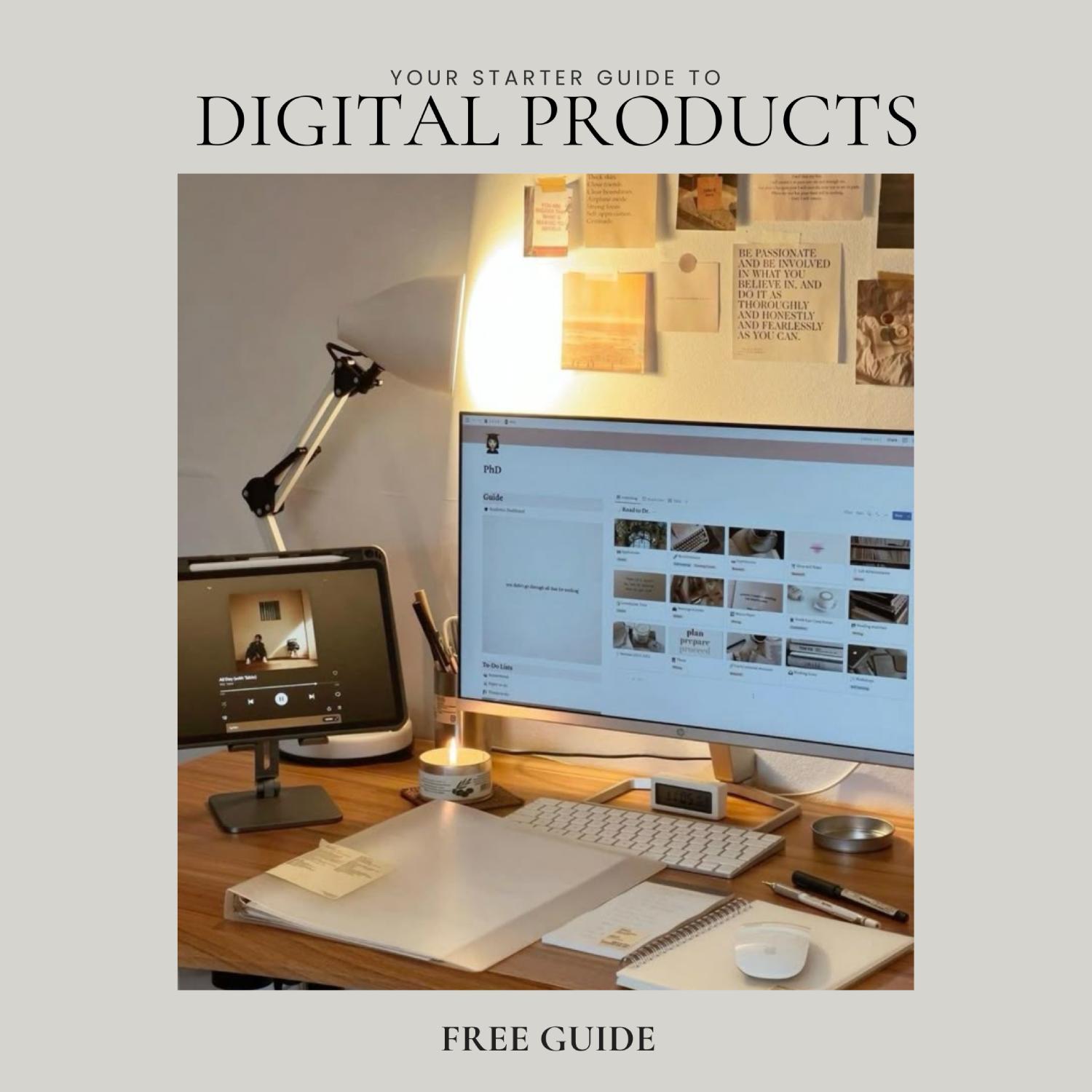 Free eBook: How to Create & Sell Digital Products Online cover image.