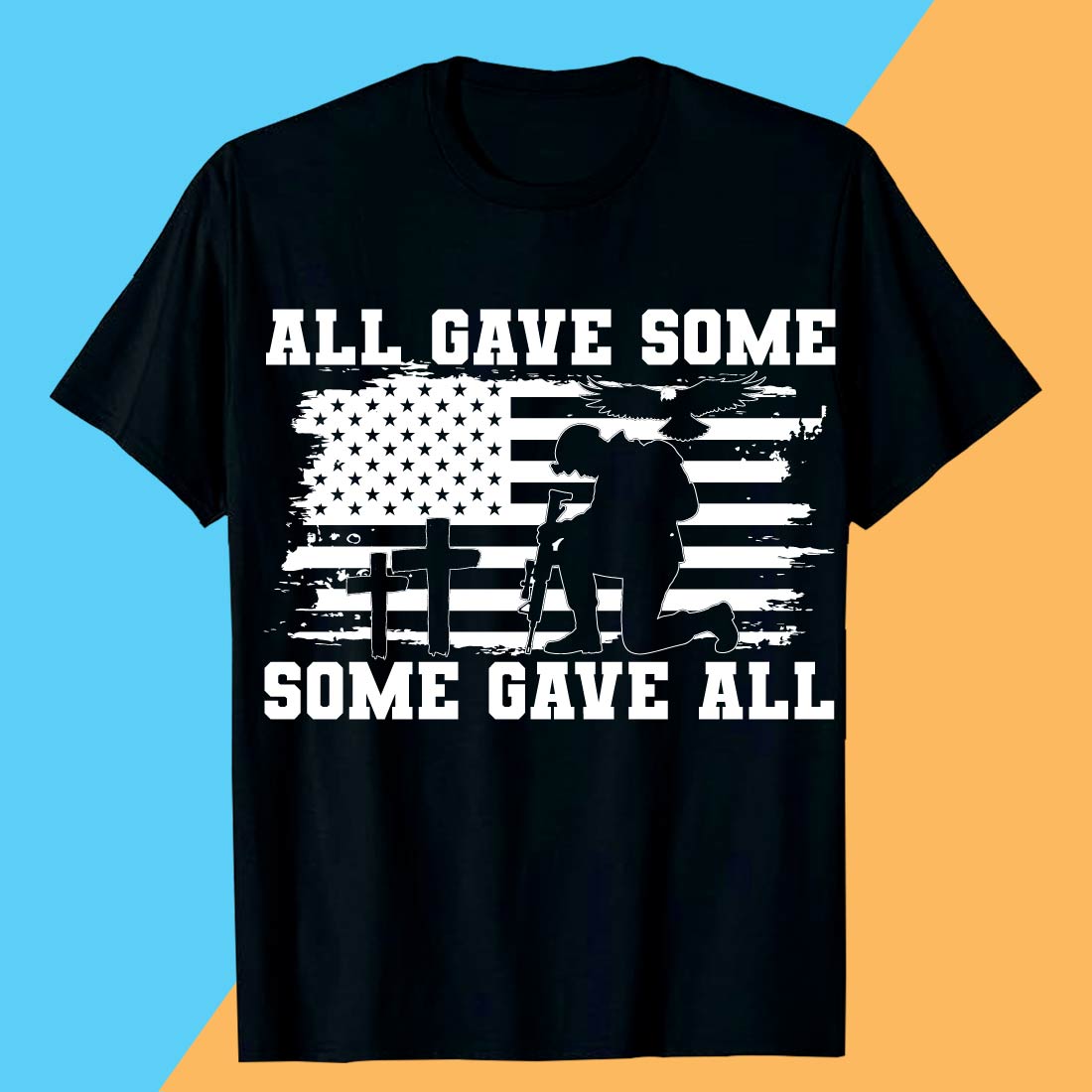 T shirt Memorial day t shirt design cover image.