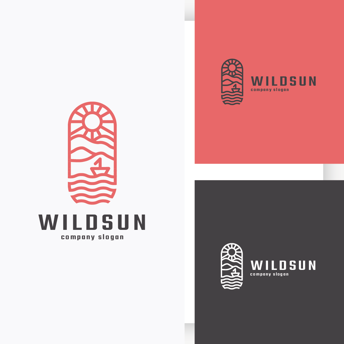 Wild Sun Travel Logo preview image.