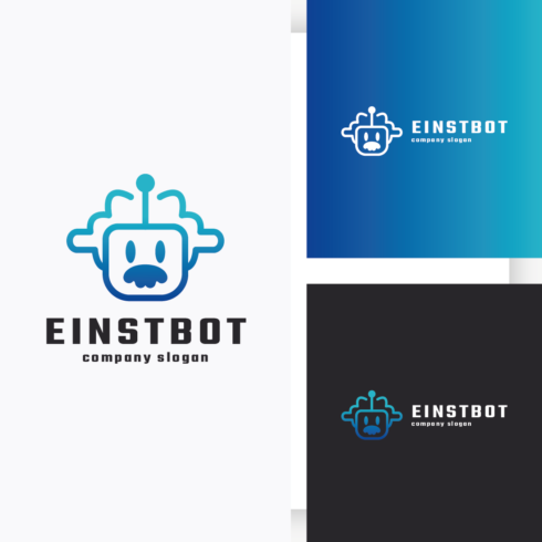 Einstbot Smart Ai Robot Logo cover image.