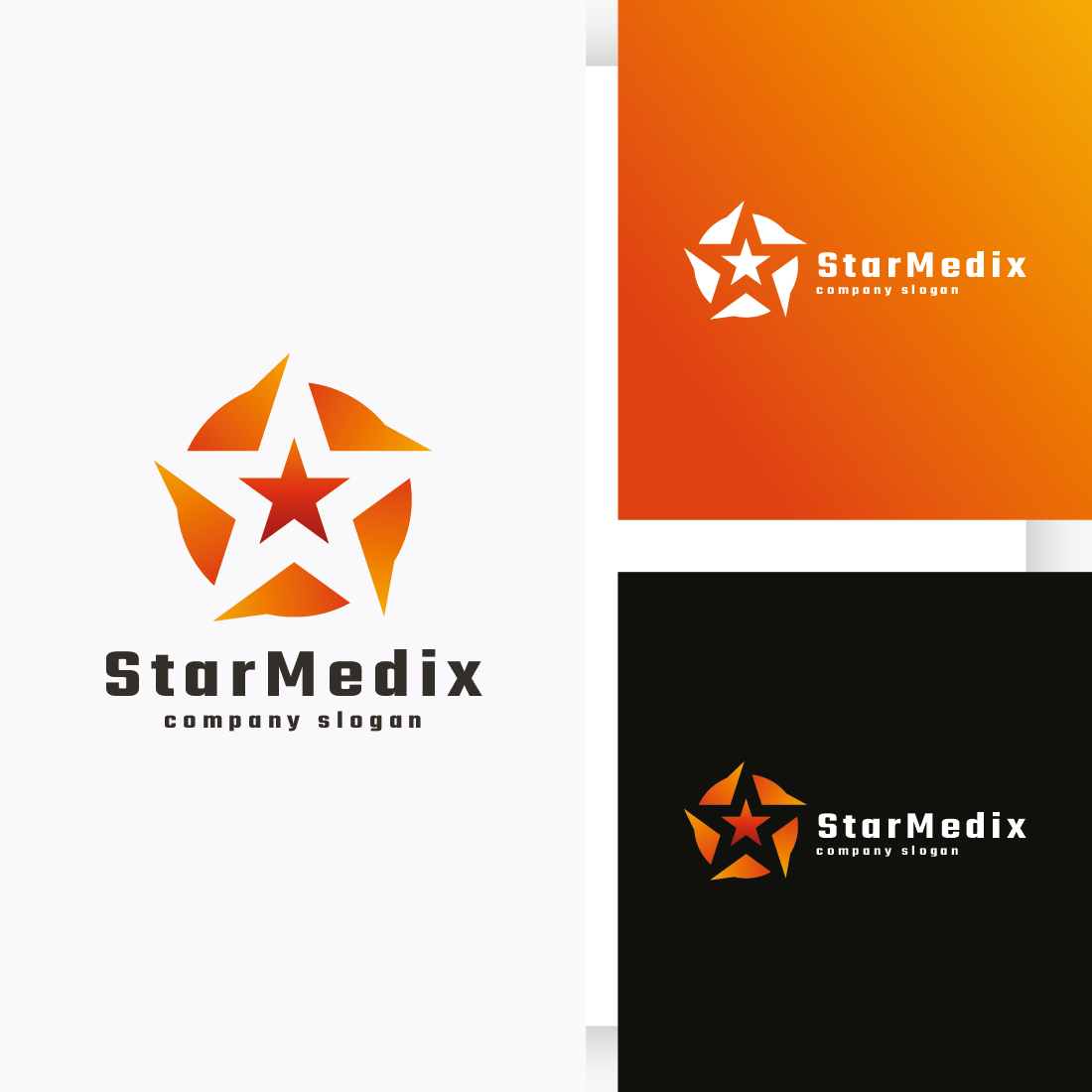 Star in Star Media Logo preview image.