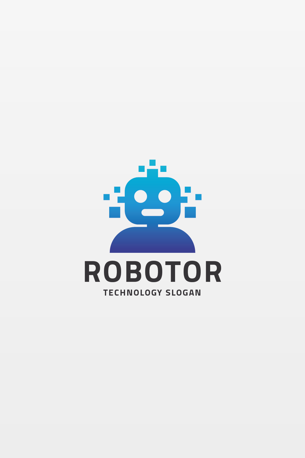 Robotor Ai System Logo pinterest preview image.