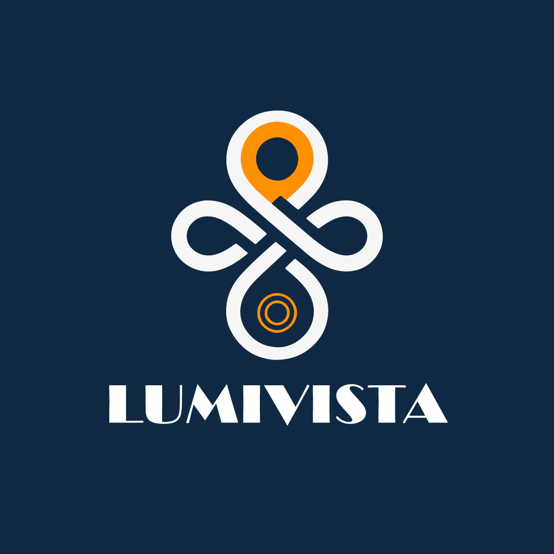 LUMIVISTA – Modern Lifestyle & Photography Brand Logo cover image.