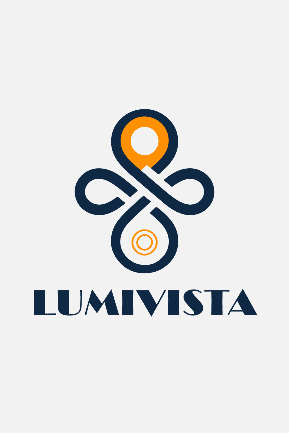 LUMIVISTA – Modern Lifestyle & Photography Brand Logo pinterest preview image.