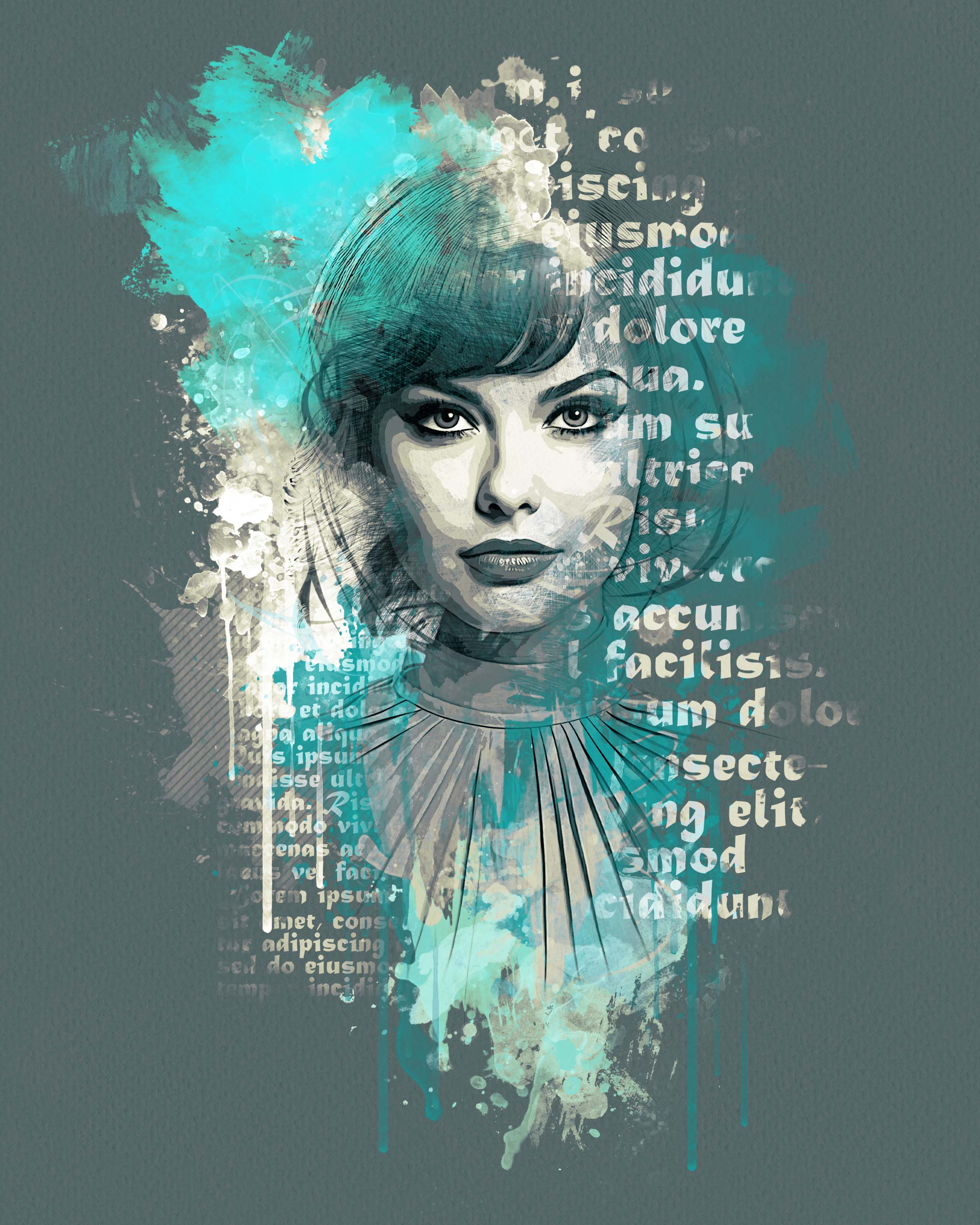 novel text portrait art photo effect 12 i 262