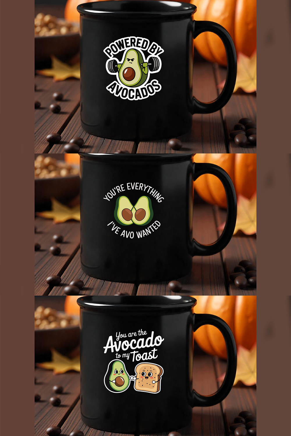 Avocado Graphic Design for Avocado Lovers pinterest preview image.