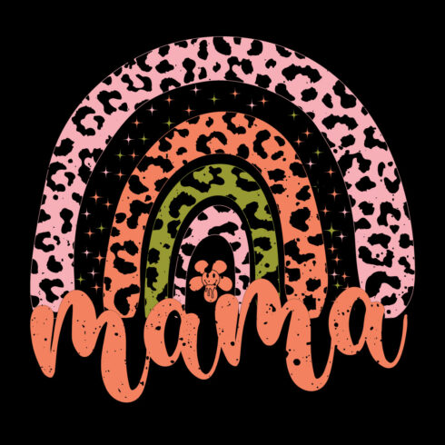 Mama - Mother's Day T-shirt Design cover image.