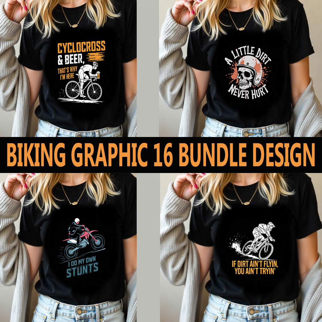 Biking Graphic Design for Biking Lovers cover image.