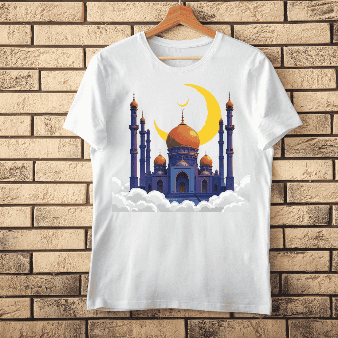 Religious Islamic T-shirt Design cover image.