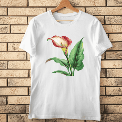 Calla Lily T-Shirt Design cover image.