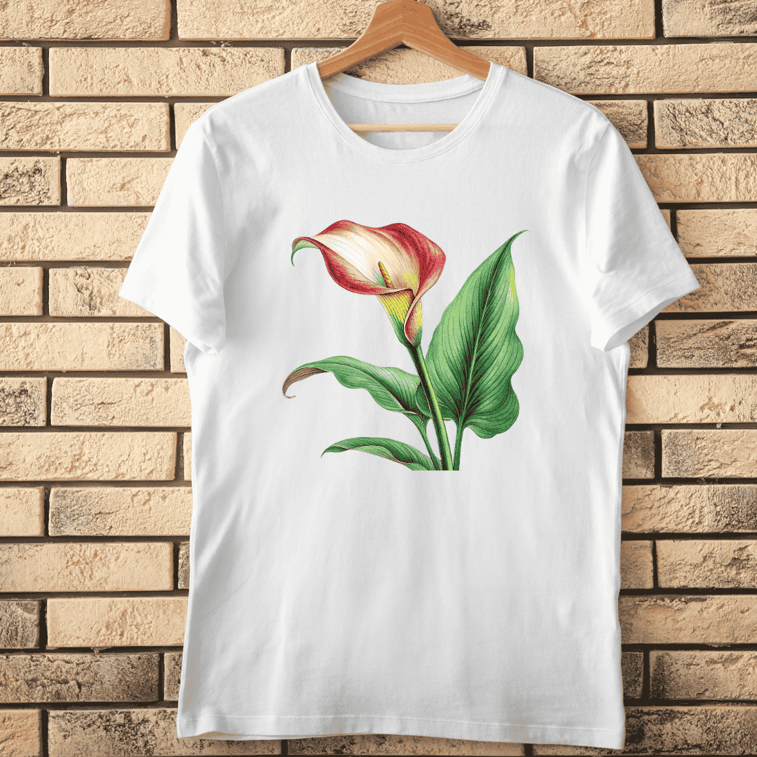 Calla Lily T-Shirt Design cover image.