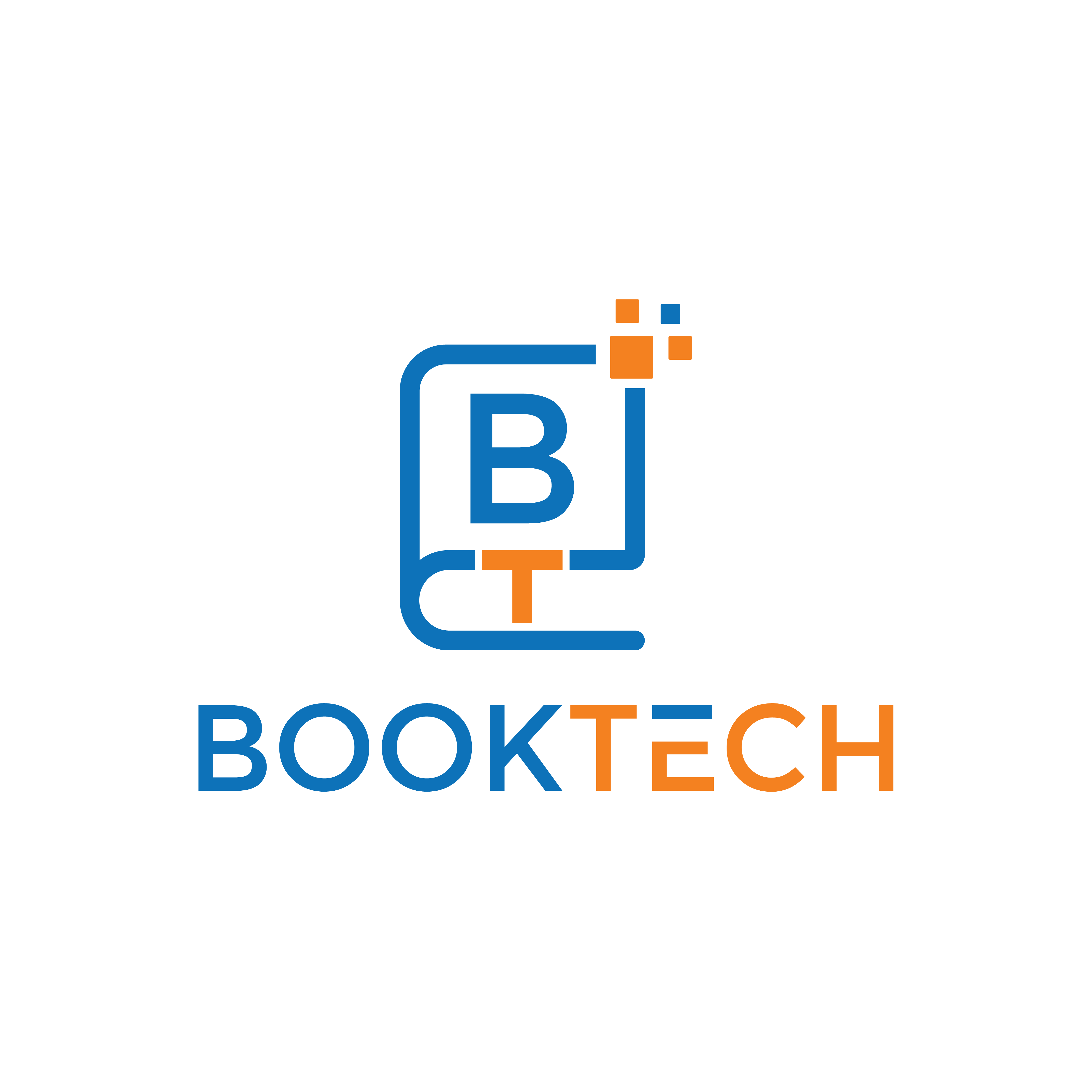 tech book logo designs, online education and learning designs concept, Book and technology logo designs cover image.