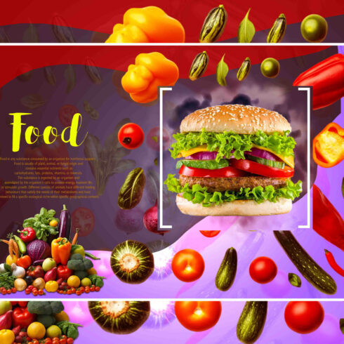 barger food template cover image.