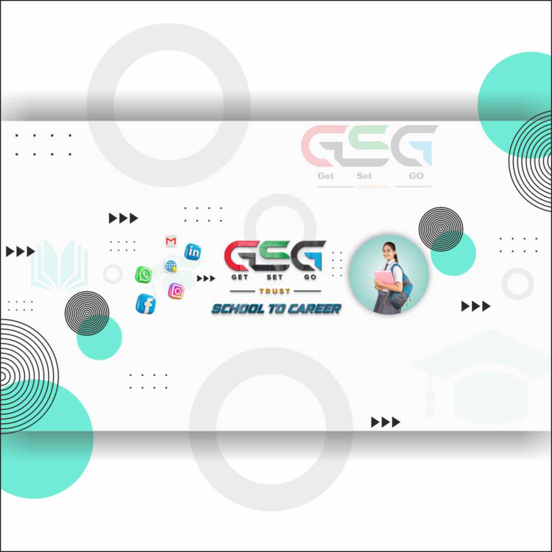 Professional YouTube Background Design Template cover image.