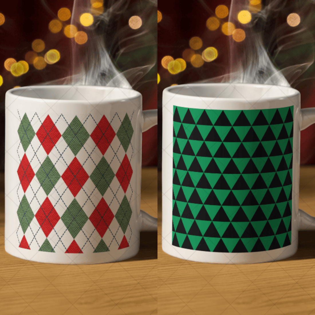 4- Eye Catching mug mockups preview image.