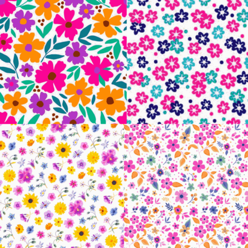 8 beautiful colourfull design patterns cover image.