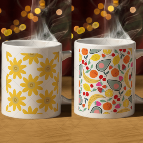 4 Eye Catching mug mockups cover image.