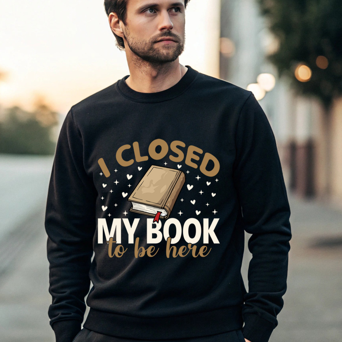 vintage style reading quote t shirt perfect gift for bookworms and literature fans. readign t shirt 4 black male sweatshirt mock up 69