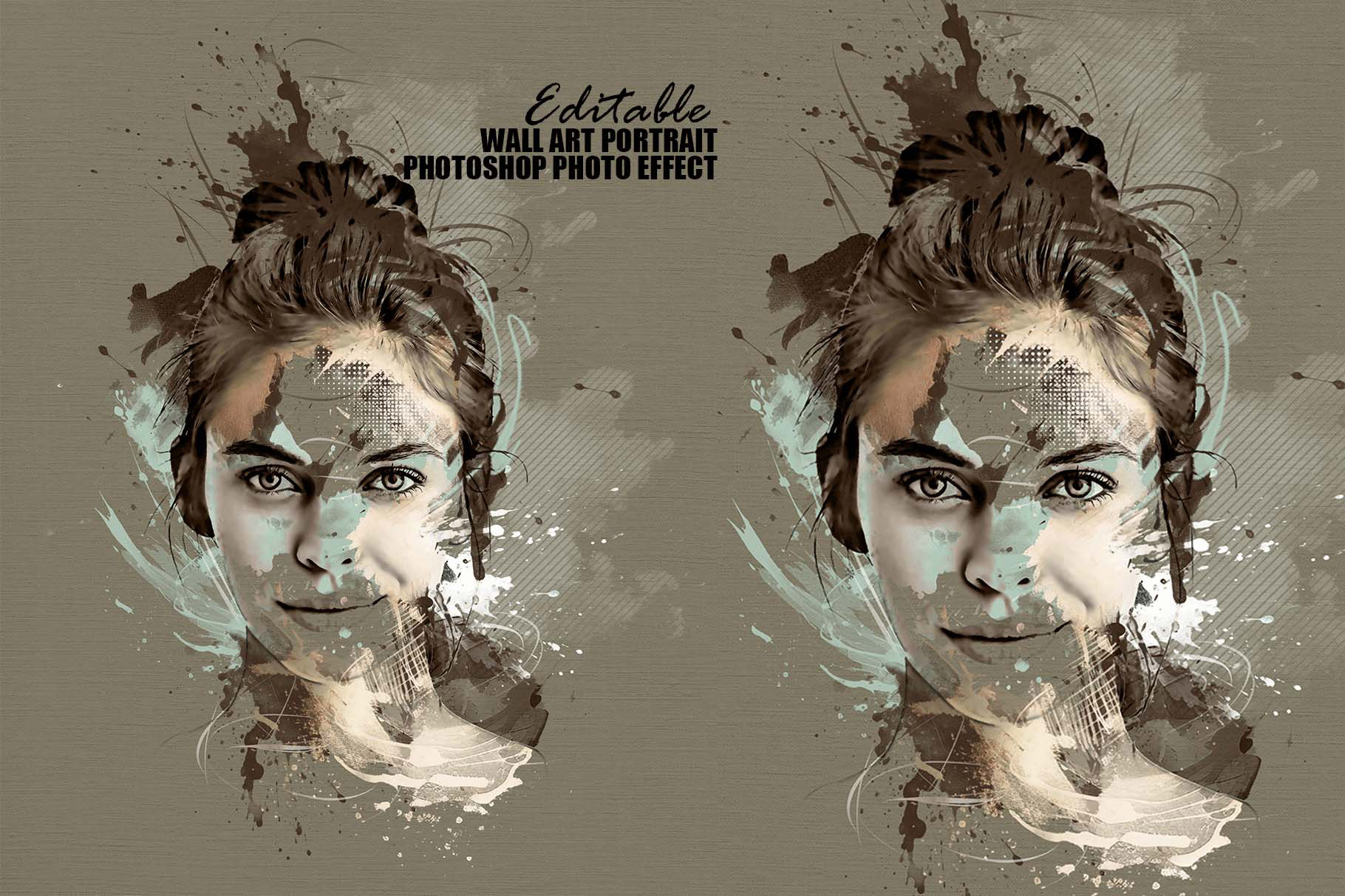 wall art portrait photoshop photo effect 31 a 161