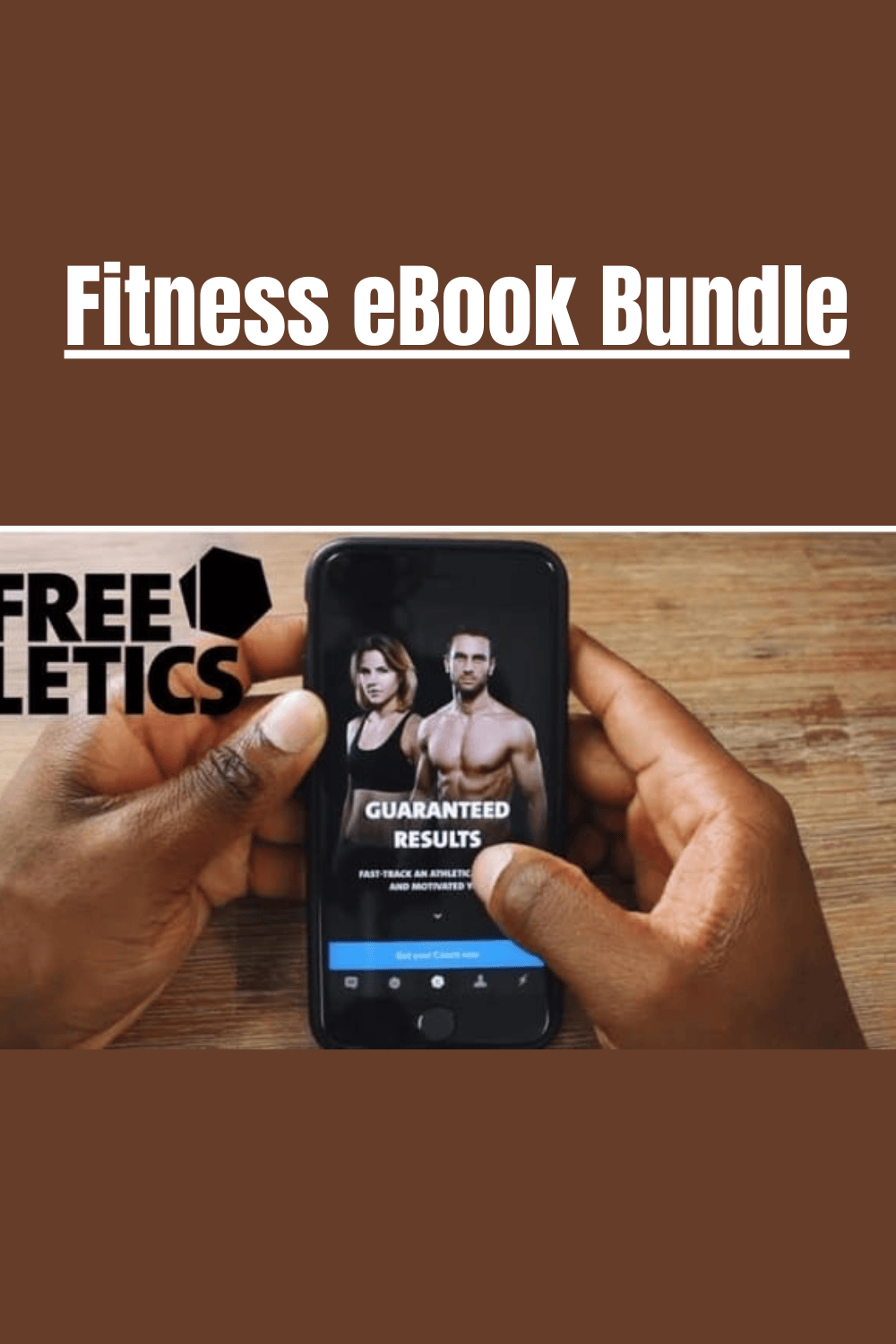 Ultimate Fitness eBook Bundle – Your Complete Guide to Health & Wellness pinterest preview image.