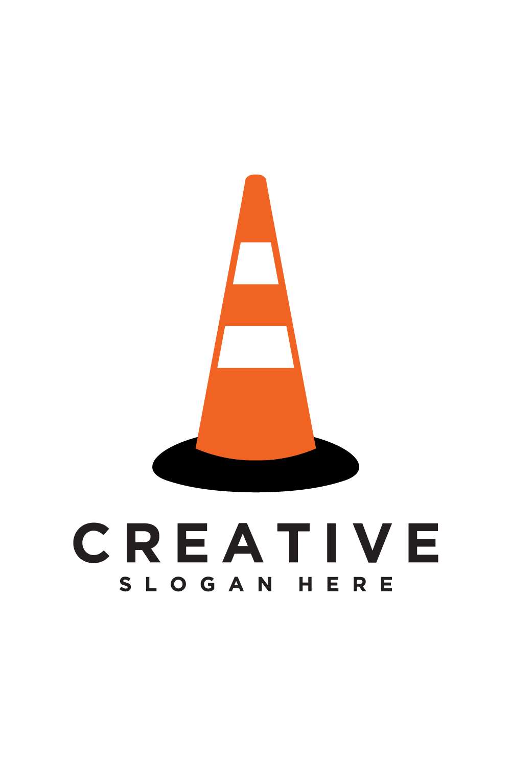 Cone Protection Road Roadblock Stop Warning pinterest preview image.