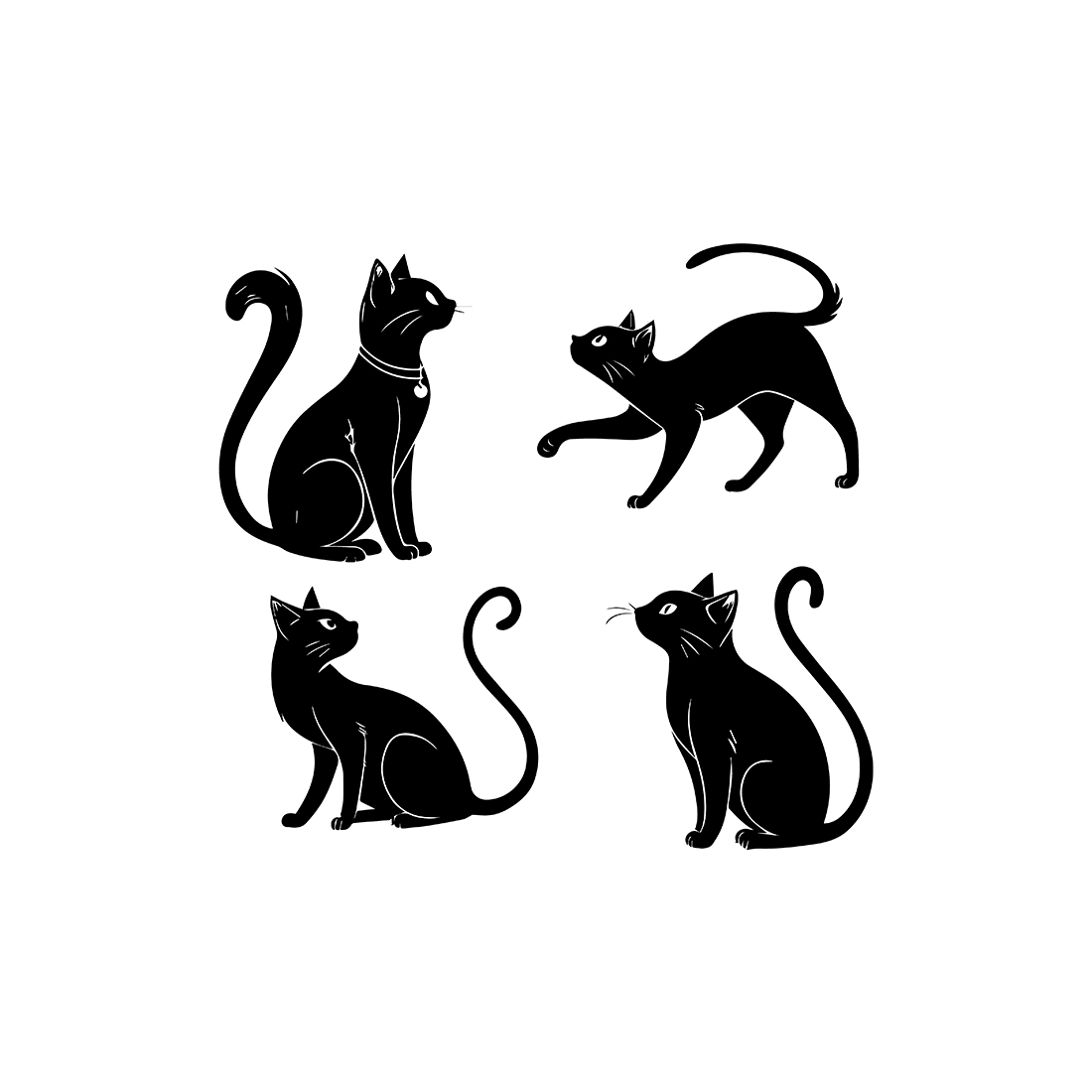 "Cat Vectors – Precision-Drawn Felines for Designers & Creators" cover image.