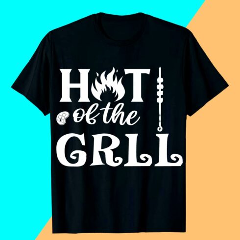 HT of the GRLL BBQ SVG T shirt Design cover image.