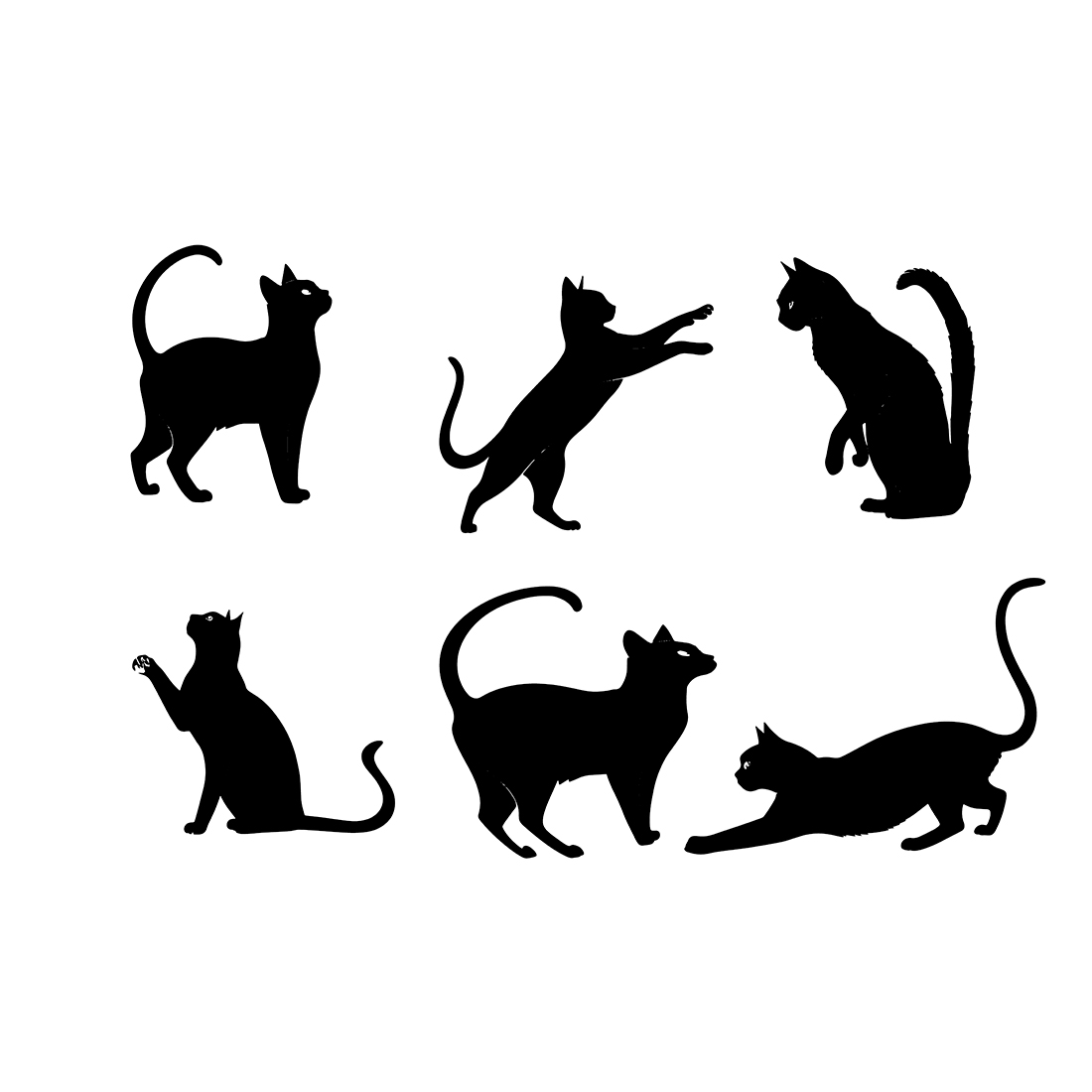 "Cat Vectors – Precision-Drawn Felines for Designers & Creators" preview image.