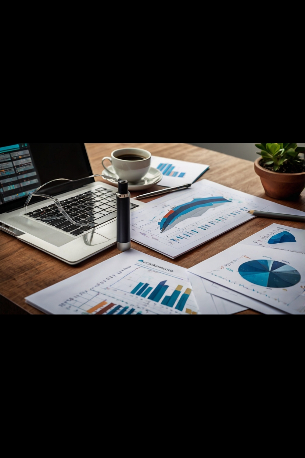 Strategic Business Visuals – Technology and Trust pinterest preview image.