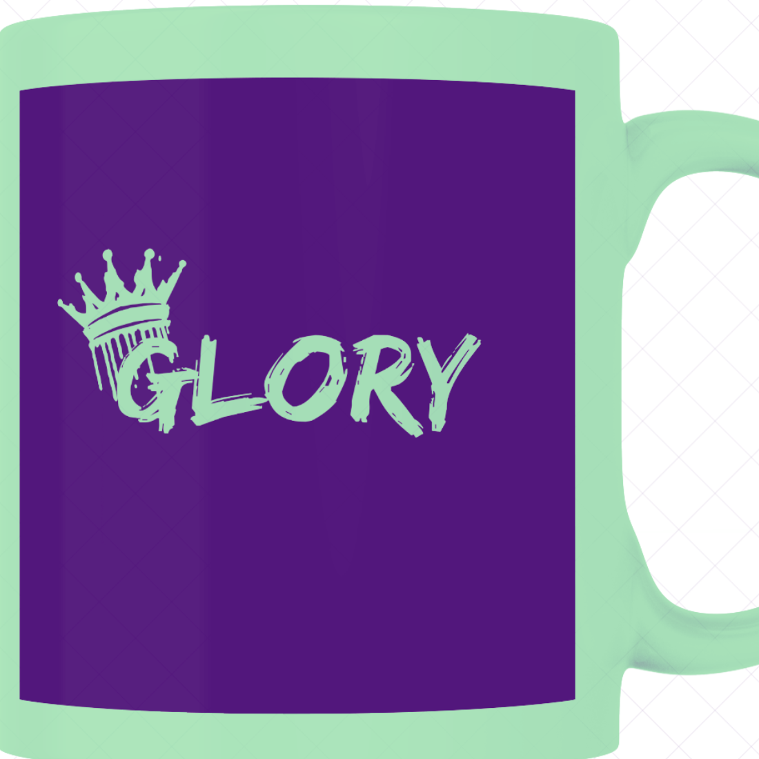 Eye Catching pink and green mug mockups preview image.