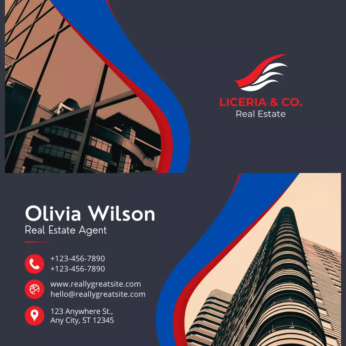 Eye Catching business cards for real estate cover image.