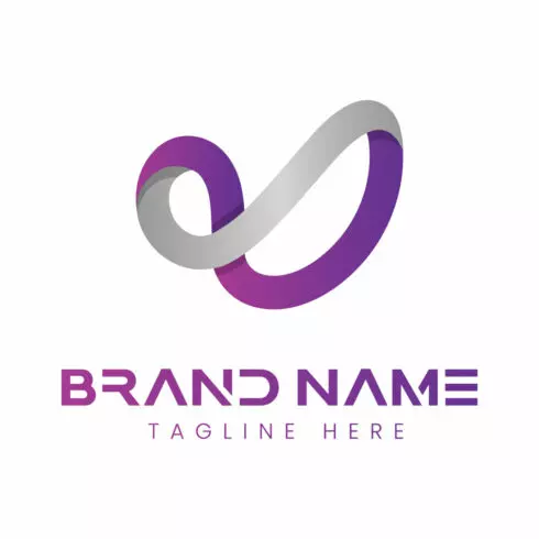Modern Tech logo Template cover image.